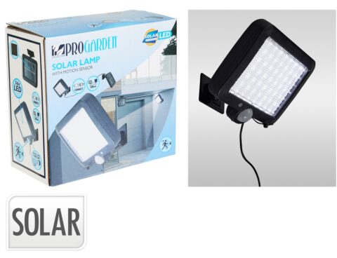 Ηλιακό Φωτιστικο Led - 15X11Cm - Μαύρο