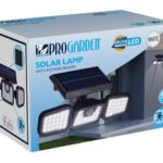 Ηλιακό Φωτιστικο Led - 28.5X7Cm - Μαύρο