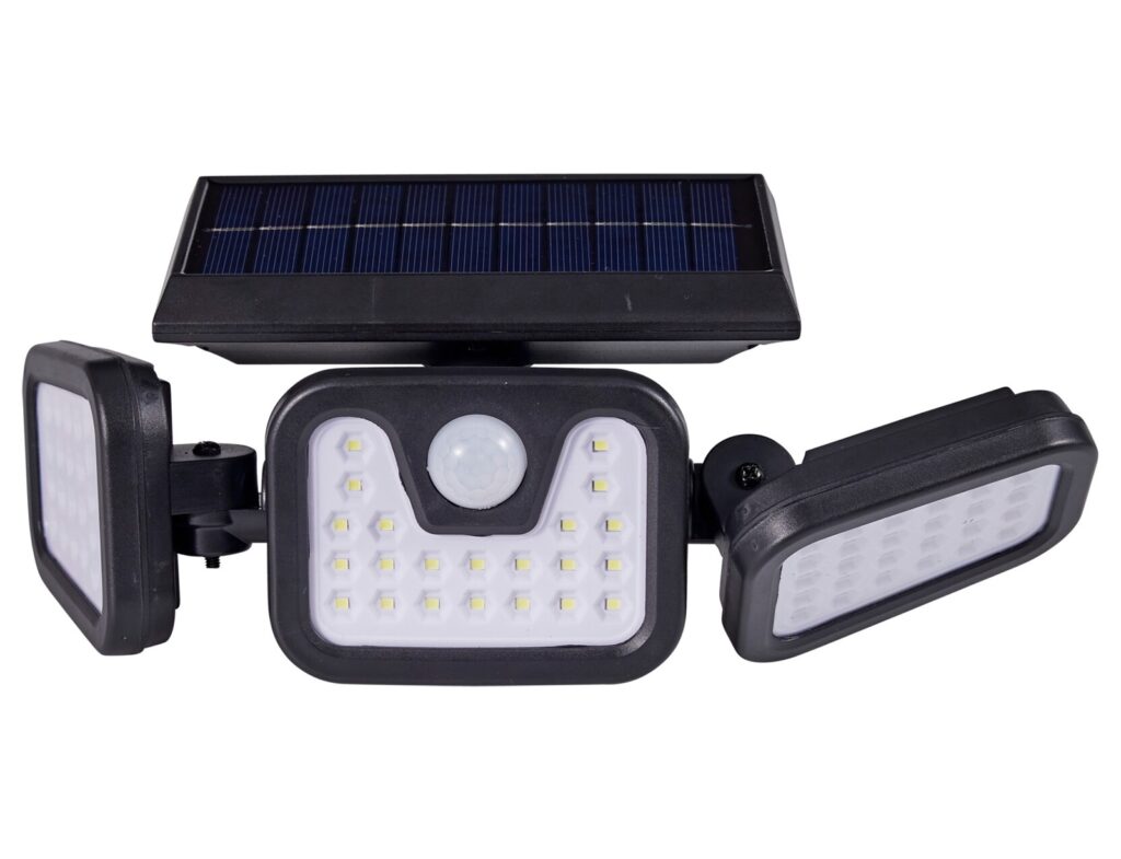 Ηλιακό Φωτιστικο Led - 28.5X7Cm - Μαύρο