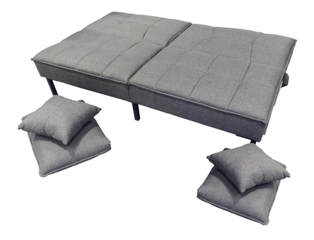 Καναπέδες & Σαλόνια Convertible Sofa Grey