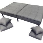 Καναπέδες & Σαλόνια Convertible Sofa Grey