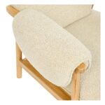 Καρέκλες & Πολυθρόνες Atmosphera Ikaris Clay Boucl Armchair