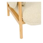 Καρέκλες & Πολυθρόνες Atmosphera Ikaris Clay Boucl Armchair