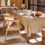 Καρέκλες & Πολυθρόνες Atmosphera Yamato Nat Wood Din Armchair