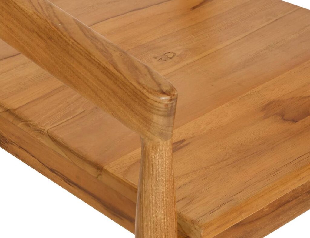 Καρέκλες & Πολυθρόνες Miyako Teak Bar Stool Sh70 Atmosphera 207342A