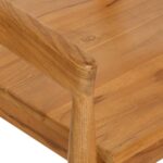 Καρέκλες & Πολυθρόνες Miyako Teak Bar Stool Sh70 Atmosphera 207342A