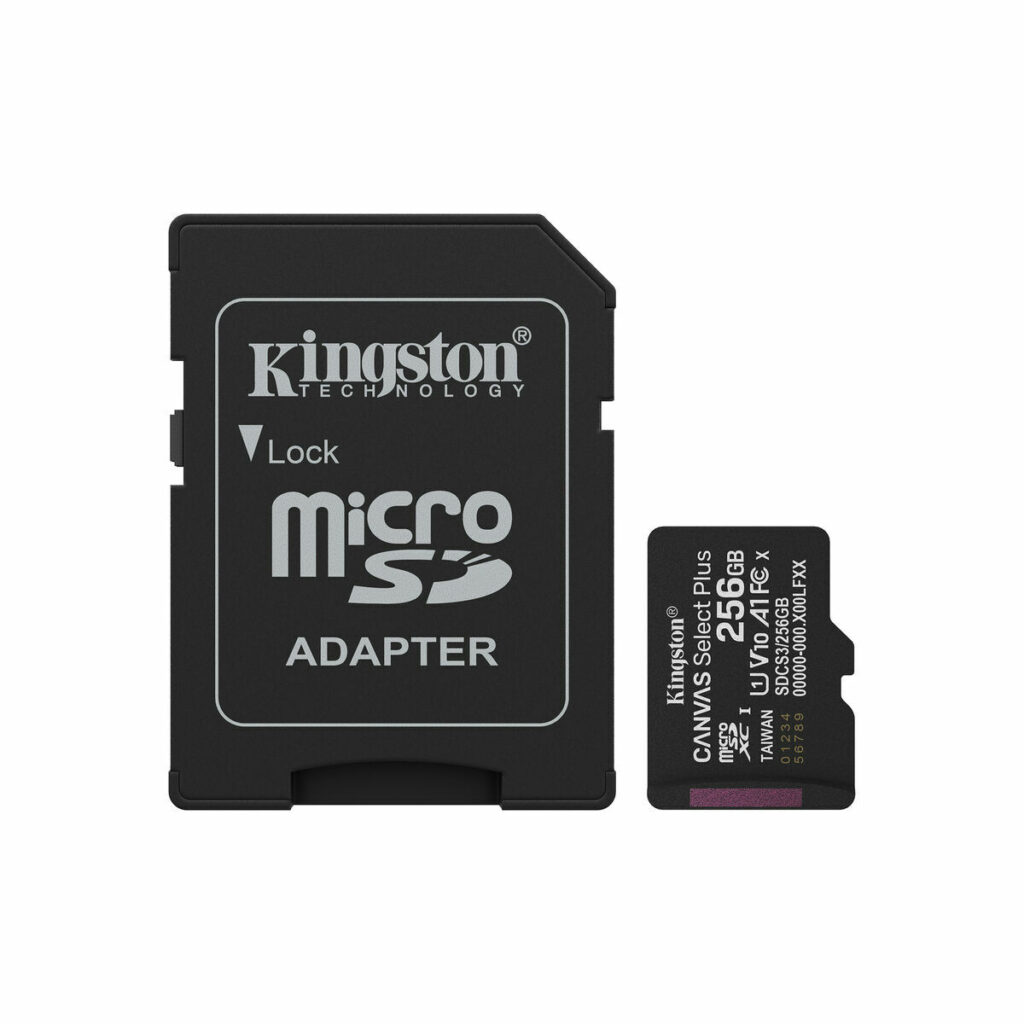 Κάρτα Μνήμης Micro SD με Αντάπτορα Kingston SDCS3/256GB 256 GB