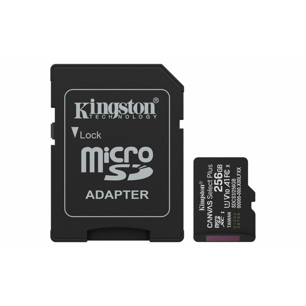 Κάρτα Μνήμης Micro SD με Αντάπτορα Kingston SDCS3/256GB 256 GB