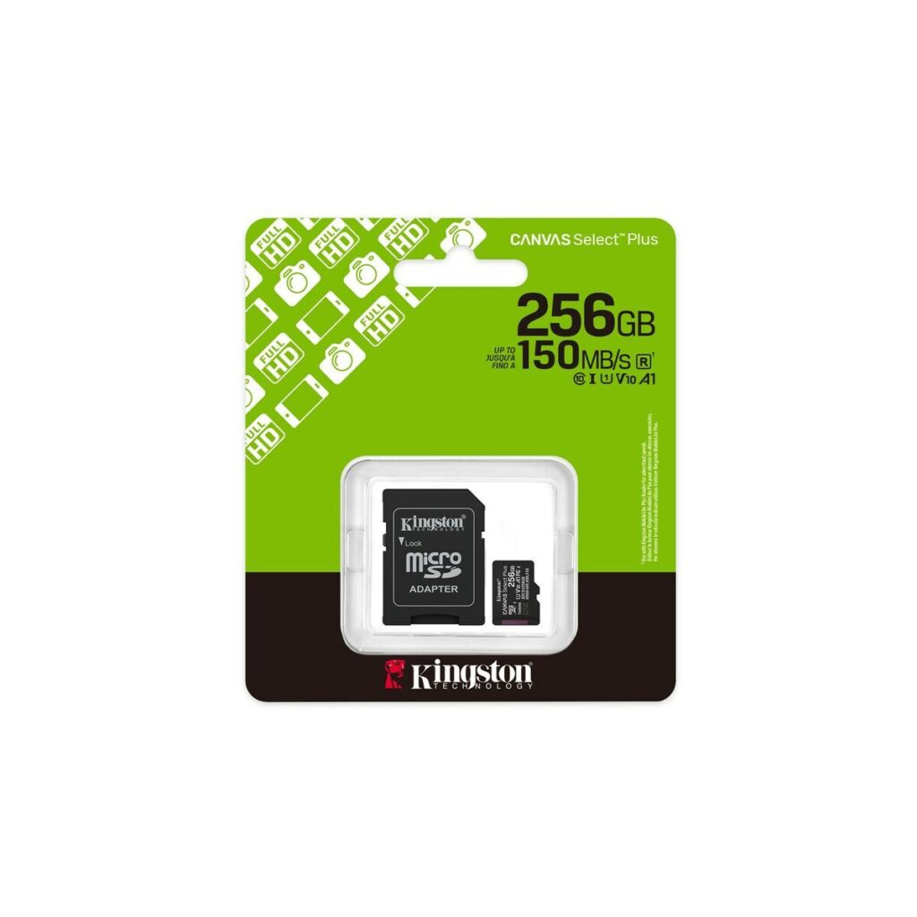 Κάρτα Μνήμης Micro SD με Αντάπτορα Kingston SDCS3/256GB 256 GB
