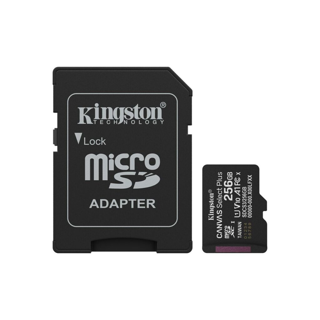 Κάρτα Μνήμης Micro SD με Αντάπτορα Kingston SDCS3/256GB 256 GB