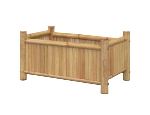 Κήπος & Κηπουρική Planter Bamboo Kd 56X28Xh28Cm