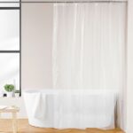 Κουρτίνα Μπάνιου 3D Douceur D'intérieur - 180X200Cm - Λευκό