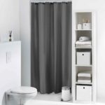Κουρτίνα Μπάνιου Douceur D'intérieur - 180X200Cm - Γκρι