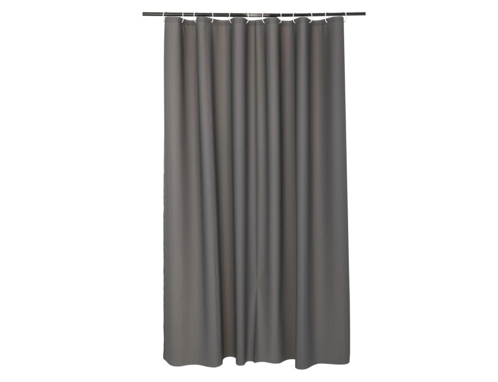 Κουρτίνα Μπάνιου Douceur D'intérieur - 180X200Cm - Γκρι