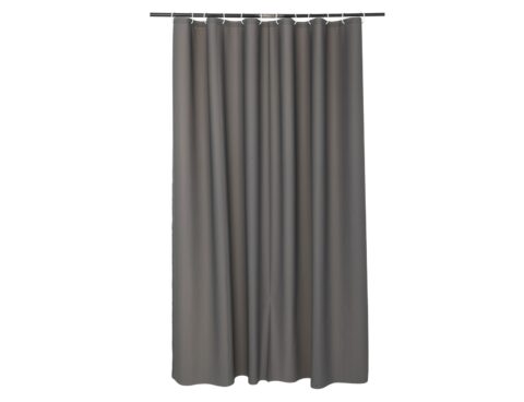 Κουρτίνα Μπάνιου Douceur D'intérieur - 180X200Cm - Γκρι