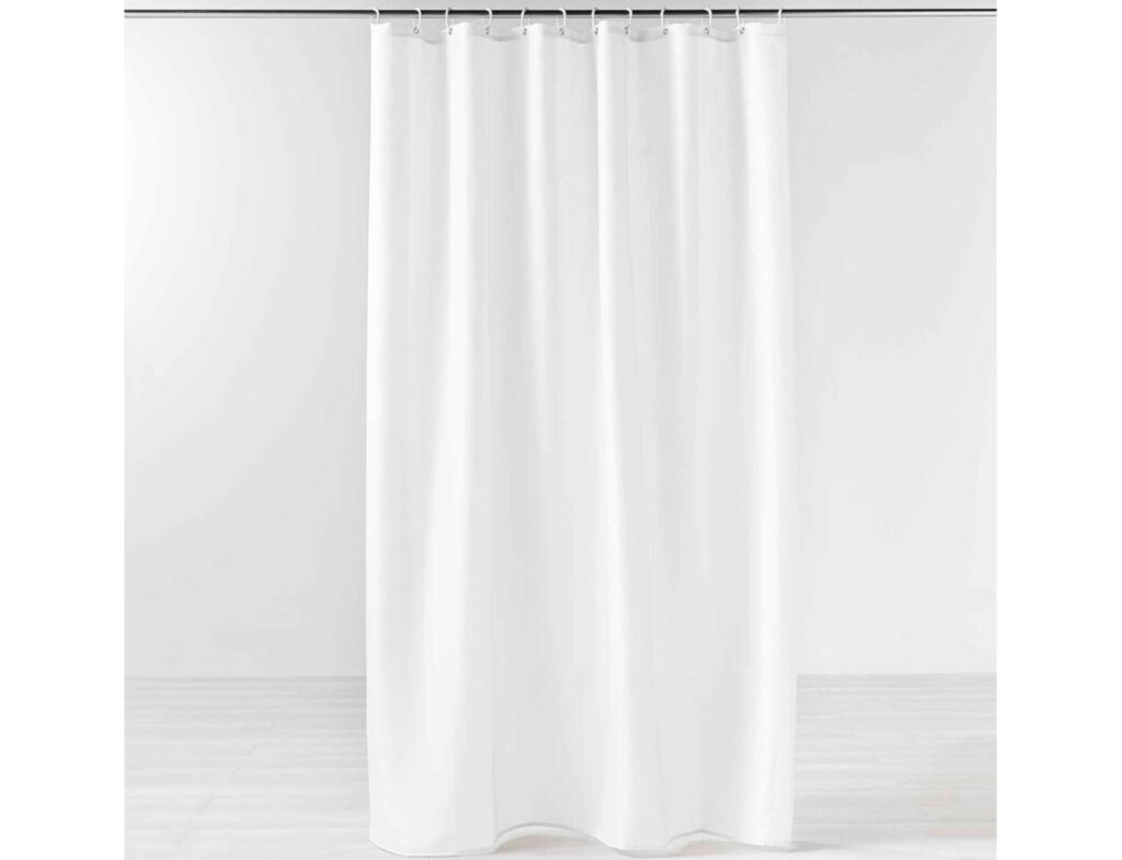 Κουρτίνα Μπάνιου Douceur D'intérieur - 180X200Cm - Λευκό