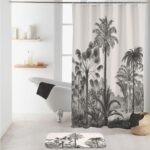 Κουρτίνα Μπάνιου Douceur D'intérieur - 180X200Cm - Πολύχρωμο
