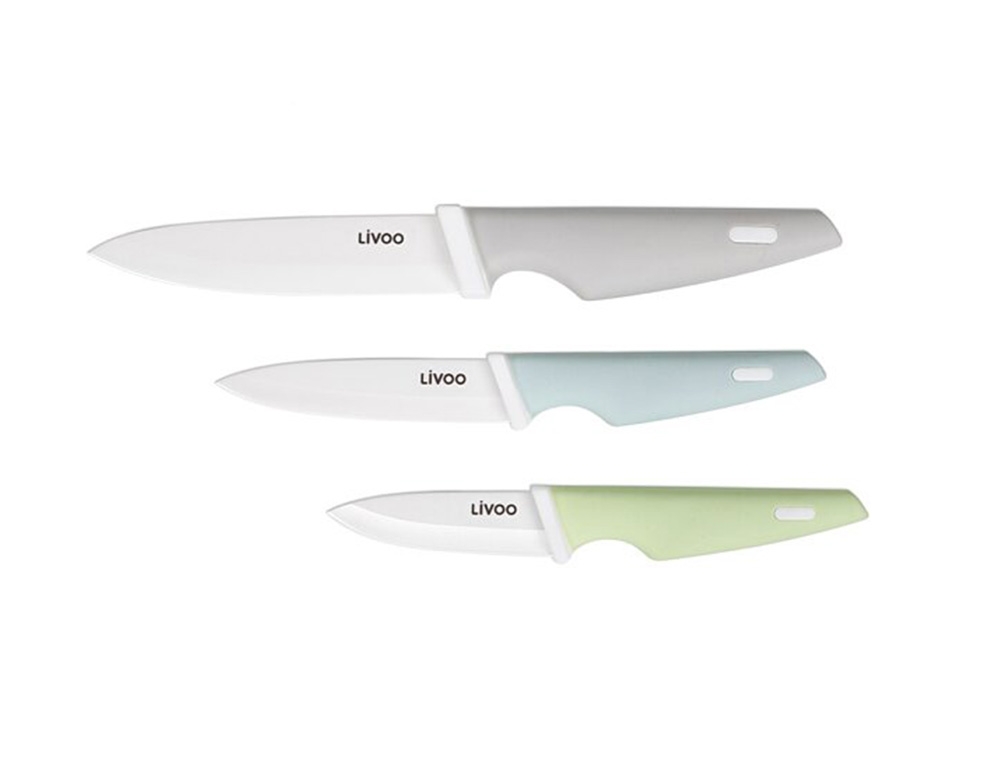Μαχαίρια 3 Ceramic Knives Livoo Mec137