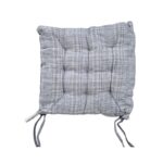 Μαξιλάρι καρέκλας διπλής όψης - 40x40cm - 720190 - Grey/Grey
