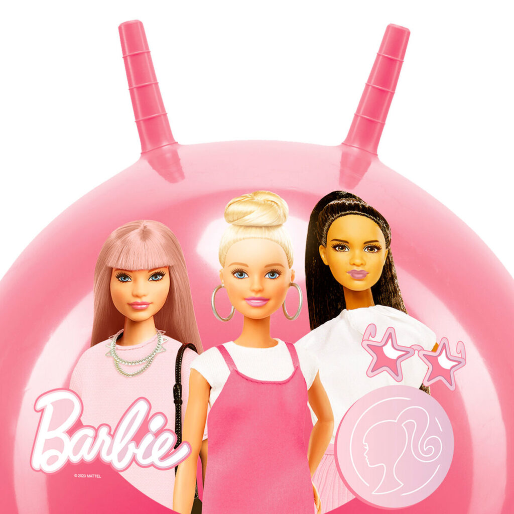 Μπάλα που πηδάει Barbie Ροζ