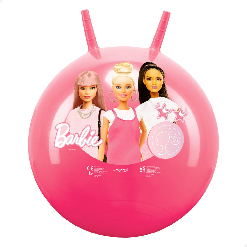 Μπάλα που πηδάει Barbie Ροζ