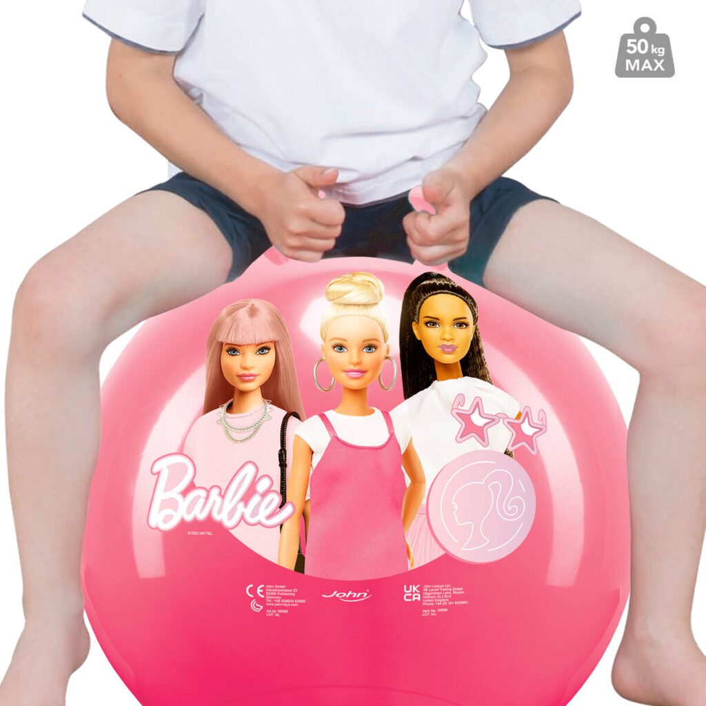 Μπάλα που πηδάει Barbie Ροζ