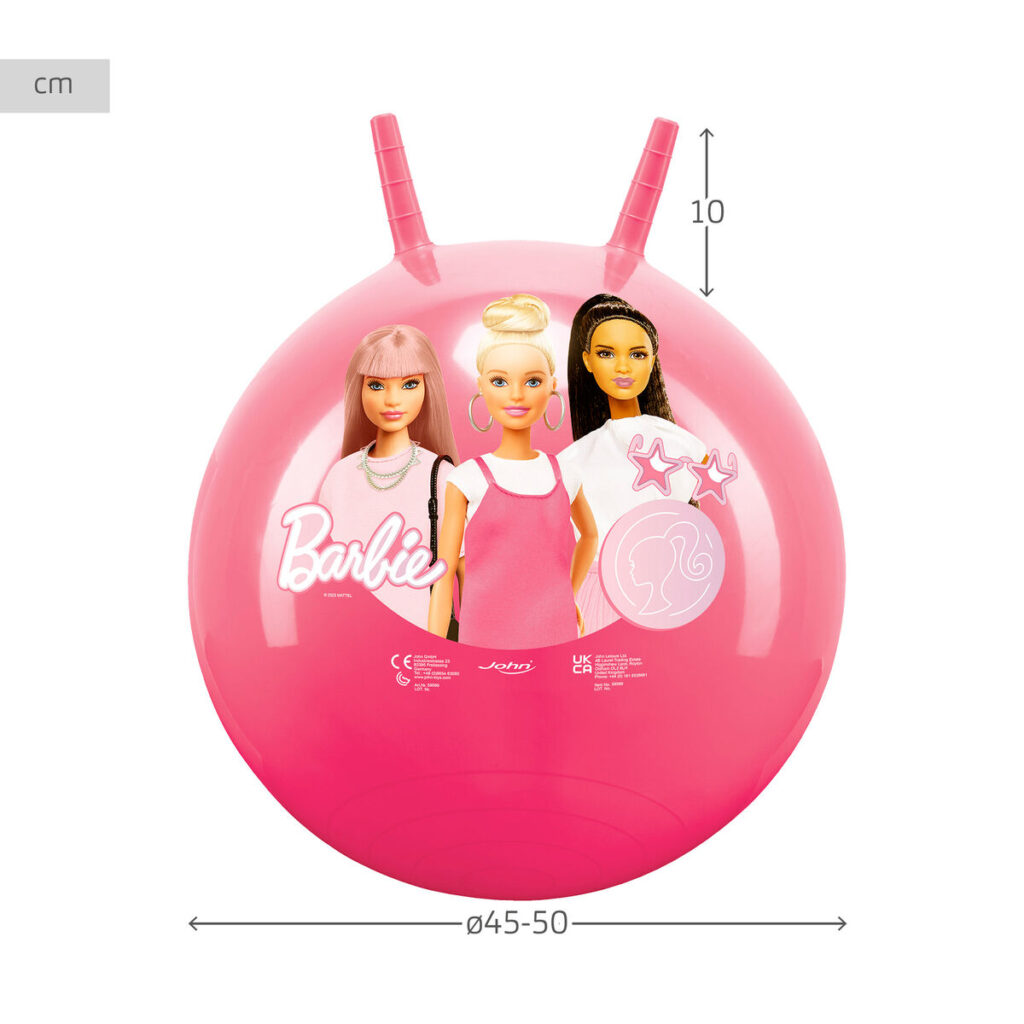 Μπάλα που πηδάει Barbie Ροζ