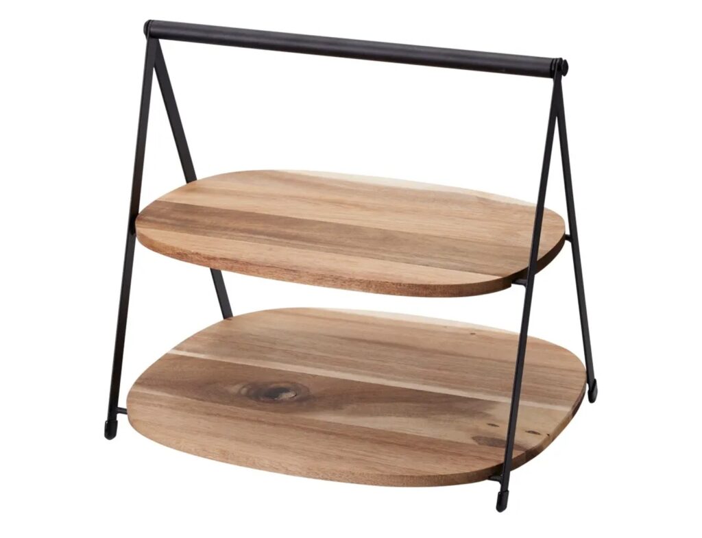 Οργάνωση Τραπεζιού Excellent Houseware Food Stand Two Layer