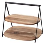 Οργάνωση Τραπεζιού Excellent Houseware Food Stand Two Layer