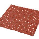 Πατάκι Ντουζιέρας Vitamine Douceur D'intérieur - 52X52Cm - Πορτοκαλί