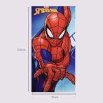Πετσέτα θαλάσσης Spider-Man Μπλε 70 x 140 cm