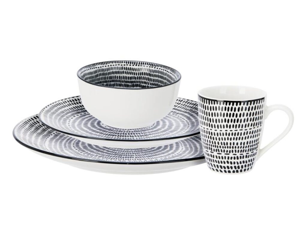 Πιάτα - Σετ Δείπνου/Καφέ Dinner Set Porcelain 16Pcs