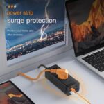 Πολύμπριζα Tessan 6 In 1 Power Strip 2Xschuko 2Xusb 2Xtype-C