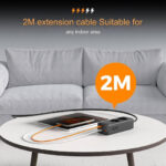 Πολύμπριζα Tessan 6 In 1 Power Strip 2Xschuko 2Xusb 2Xtype-C