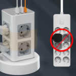 Πολύμπριζα Tessan Tps03Rx-De-C Αποζευκτης Ρευματος (Λευκο)