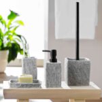 Ποτηροθήκη Douceur D'intérieur - 6.6X6.5X11.5Cm - Γκρι
