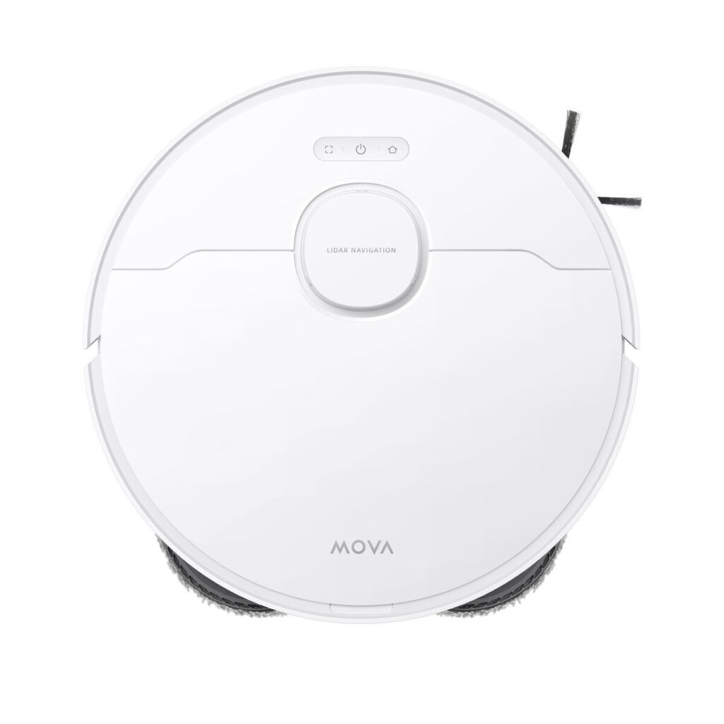 Robot σκούπα και σφουγγαρίστρα MOVA E30ULTRA 7000 Pa, δοχείο 4 l, αυτονομία 3 ωρ, λευκό