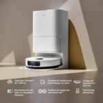 Robot σκούπα και σφουγγαρίστρα MOVA E30ULTRA 7000 Pa, δοχείο 4 l, αυτονομία 3 ωρ, λευκό