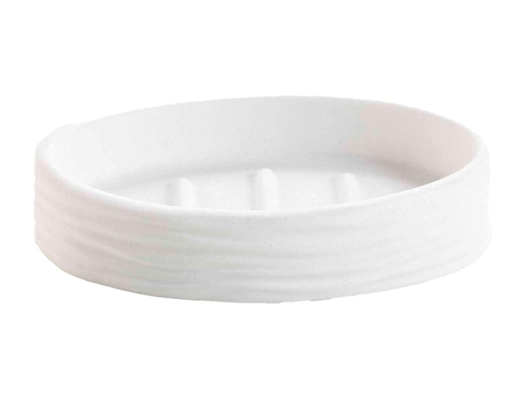 Σαπουνοθήκη Douceur D'intérieur - 12.5X9X2.6Cm - Λευκό