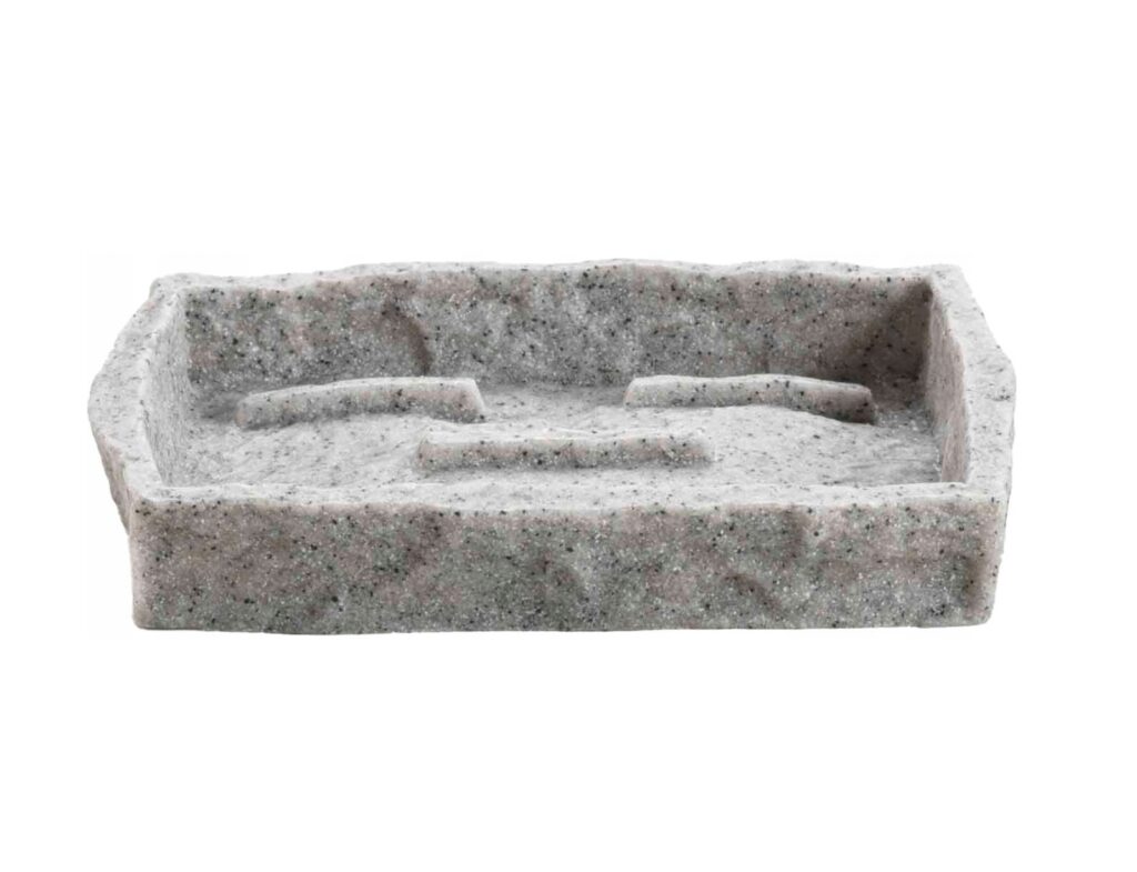 Σαπουνοθήκη Douceur D'intérieur - 14.1X9.9X2.2Cm - Γκρι