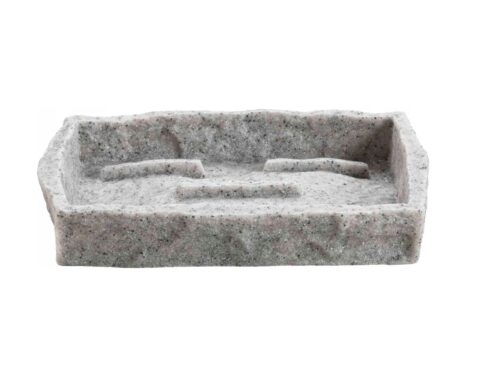 Σαπουνοθήκη Douceur D'intérieur - 14.1X9.9X2.2Cm - Γκρι