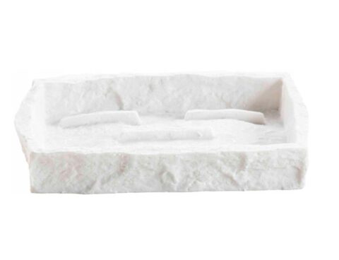 Σαπουνοθήκη Douceur D'intérieur - 14.1X9.9X2.2Cm - Λευκό
