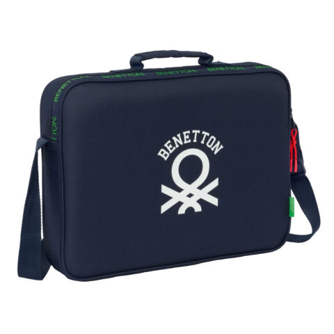 Σχολική Τσάντα Benetton Together Ναυτικό Μπλε 38 x 28 x 6 cm