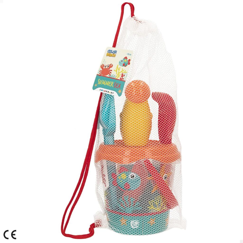 Σετ Παιχνιδιών για τη Παραλία Colorbaby 18 cm