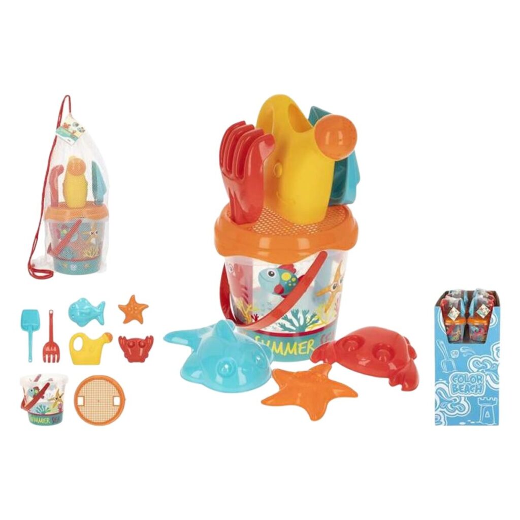 Σετ Παιχνιδιών για τη Παραλία Colorbaby 18 cm