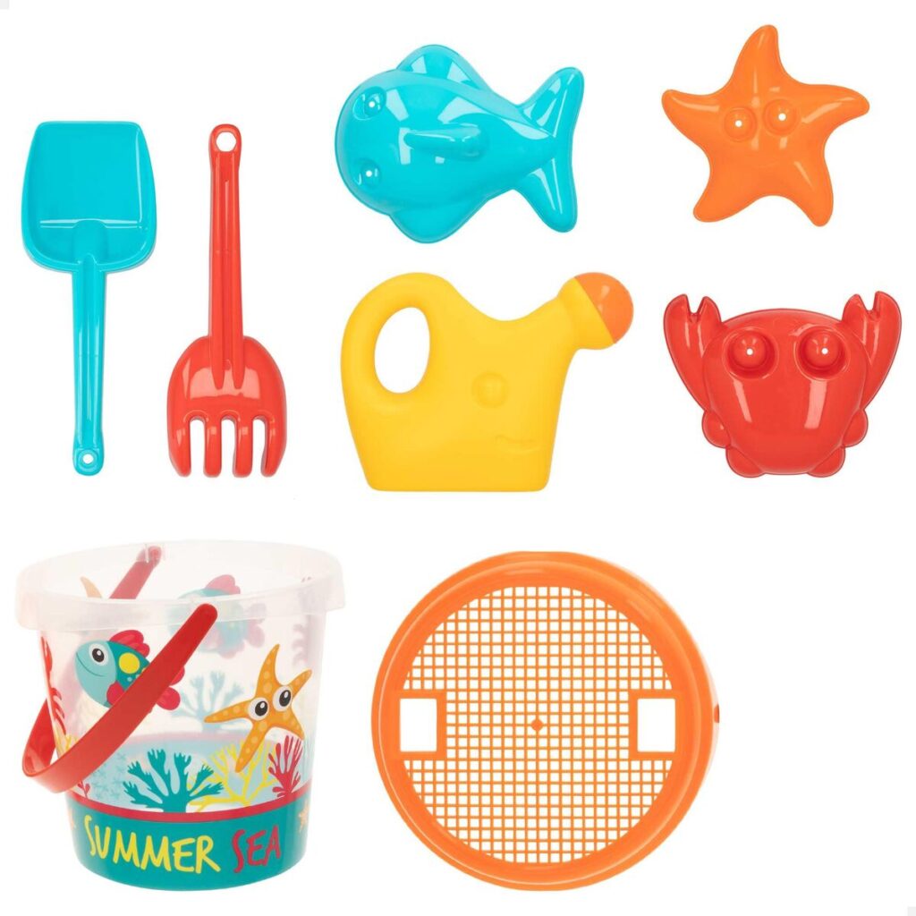 Σετ Παιχνιδιών για τη Παραλία Colorbaby 18 cm