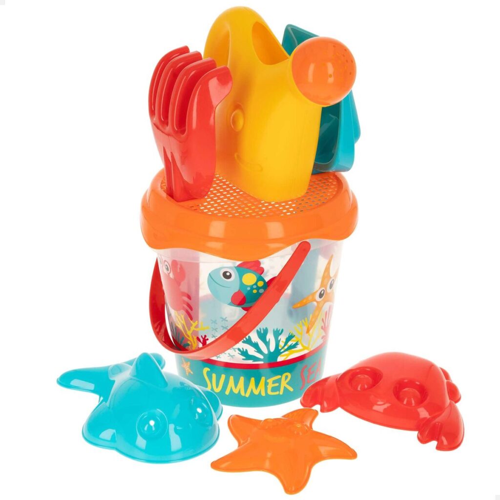 Σετ Παιχνιδιών για τη Παραλία Colorbaby 18 cm