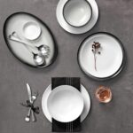 Σετ Πιάτα Caviar Granite Maxwell & Williams - 16Τμχ