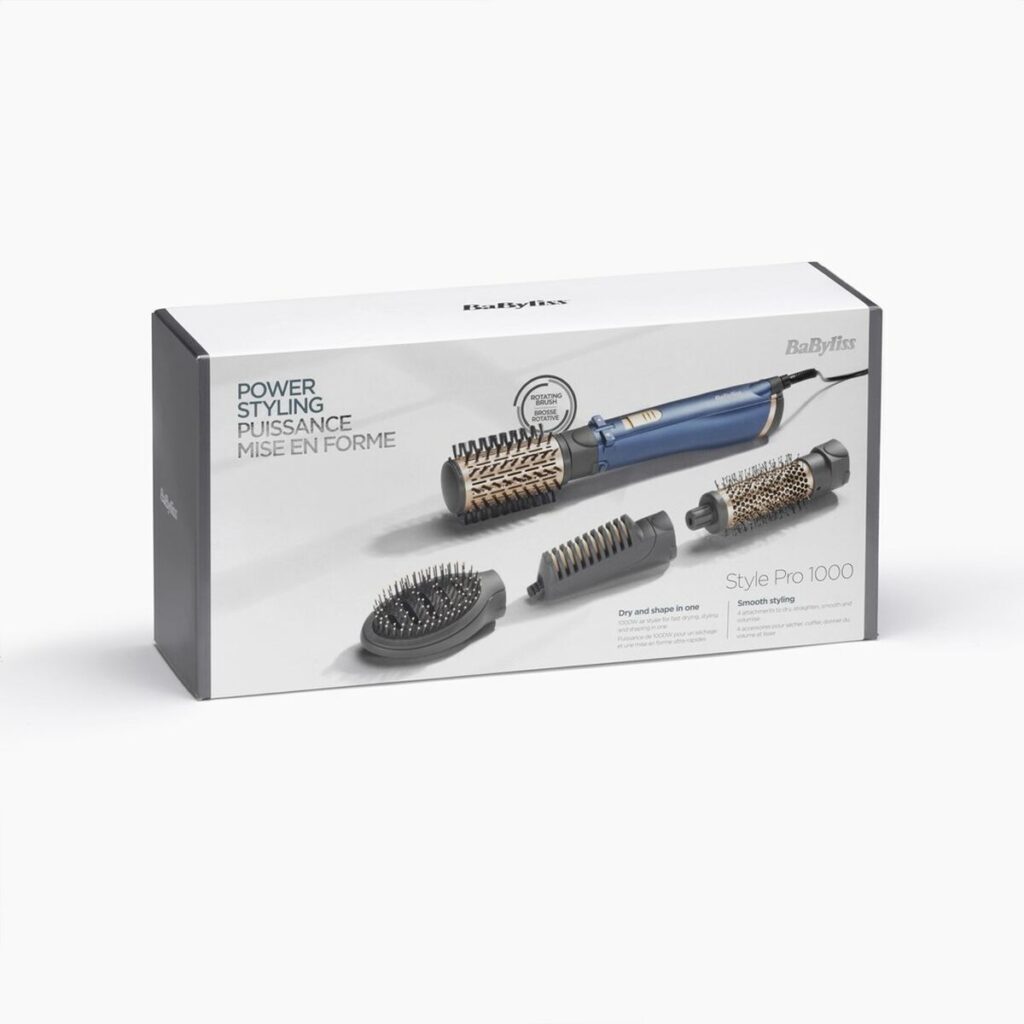 Θερμική βούρτσα Babyliss AS965E Μαύρο Κόκκινο 1000 W
