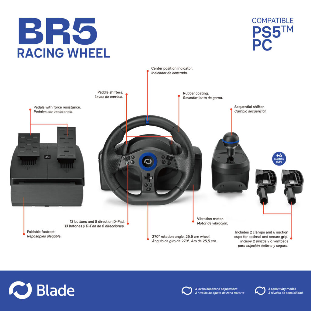 Τιμόνι Racing FR-TEC BL7002